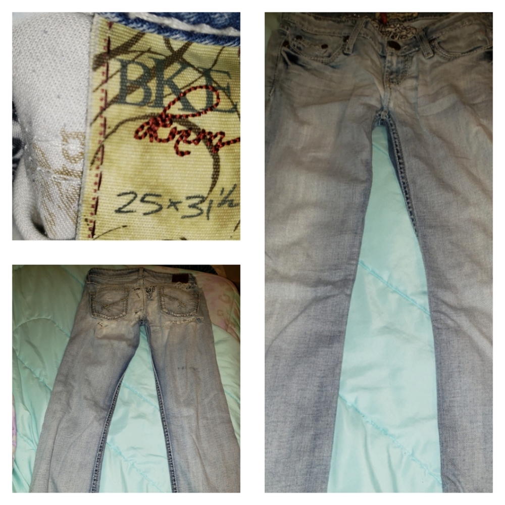 bke jeans size 25